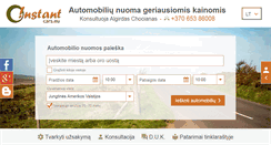 Desktop Screenshot of instantcars.eu