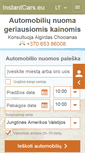 Mobile Screenshot of instantcars.eu